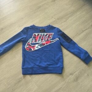 Toddler Nike Sweatshirt Blue 4T